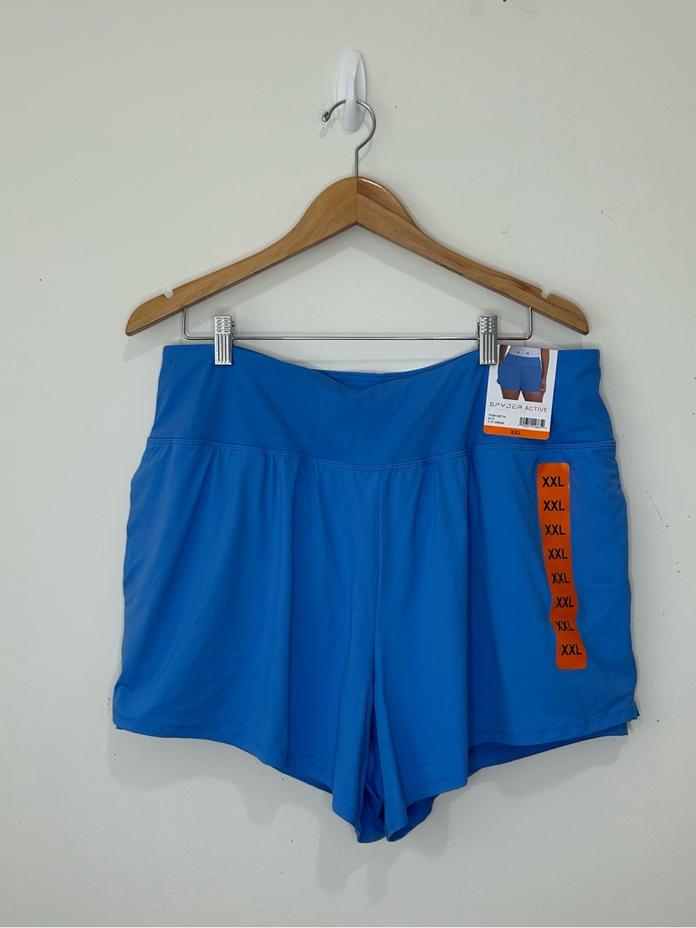 Spyder Active Women's Running Shorts Blue Size XXL New